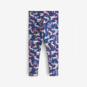 Pink Unicorn Print Legging (3-12yrs)