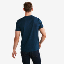 Load image into Gallery viewer, Navy Blue Cornwall Print T-Shirt
