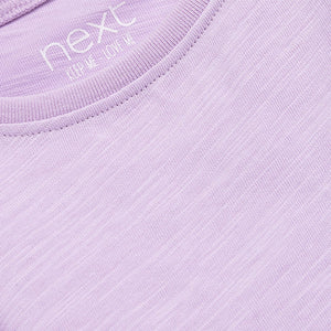 Lilac Purple Short Sleeve Cotton T-Shirt (3mths-6yrs)