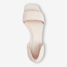 Load image into Gallery viewer, Bone Forever Comfort® Peep Toe Flat Shoes
