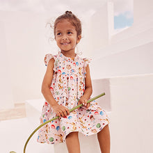 Load image into Gallery viewer, Pink Party Tiered Frill Dress (3mths-6yrs)
