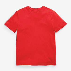 Red Plain T-Shirt (3-12yrs)