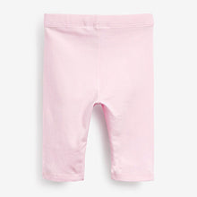 Load image into Gallery viewer, Pink Cropped Leggings (3mths-6yrs)
