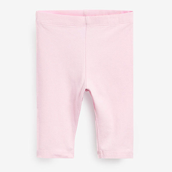 Pink Cropped Leggings (3mths-6yrs)