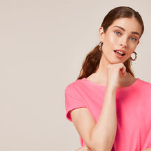 Load image into Gallery viewer, Pink Cap Sleeve T-Shirt
