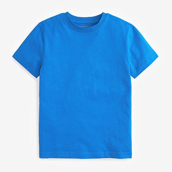 Cobalt Blue Plain T-Shirt (3-12yrs)