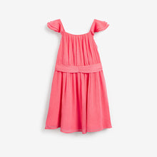 Load image into Gallery viewer, Coral Pink Chiffon Party Dress (3-12yrs)
