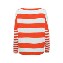 Load image into Gallery viewer, Red Stripe Long Sleeve T-Shirt
