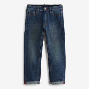 Vintage Blue Denim Regular Fit Five Pocket Jeans (3-12yrs)