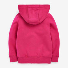 Load image into Gallery viewer, Pink Zip Through Hoodie (3-12yrs)
