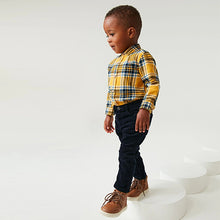Load image into Gallery viewer, Navy Blue Cord Trousers (3mths-5yrs)

