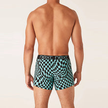 Load image into Gallery viewer, 4 Pack Multi Checkerboard Print A-Front Boxers
