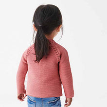 Load image into Gallery viewer, Pink Character Cardigan (3mths-5yrs)
