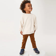 Load image into Gallery viewer, Tan Brown Cord Trousers (3mths-5yrs)
