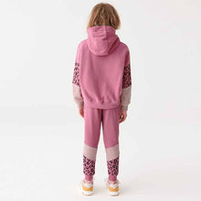 Load image into Gallery viewer, Pink Animal Hoodie And Joggers Set (3-12yrs)
