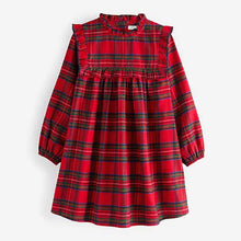 Load image into Gallery viewer, Red Check Dress (3-12yrs)
