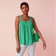 Load image into Gallery viewer, Green Cami Top
