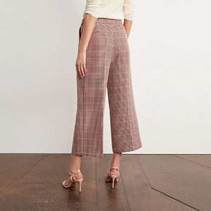 Lurex Checked Culottes
