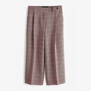Lurex Checked Culottes