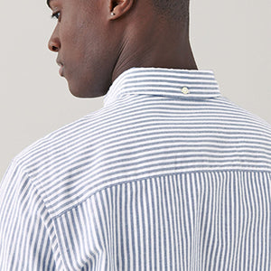 Blue Stripe Long Sleeve Shirt