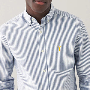 Blue Stripe Long Sleeve Shirt