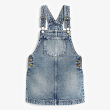 Load image into Gallery viewer, Blue Denim Pinafore (3-12yrs)
