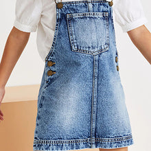 Load image into Gallery viewer, Blue Denim Pinafore (3-12yrs)

