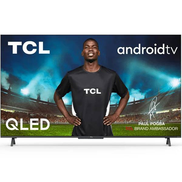 TCL 55'' 4K QLED TV with Android TV                                            - Allsport