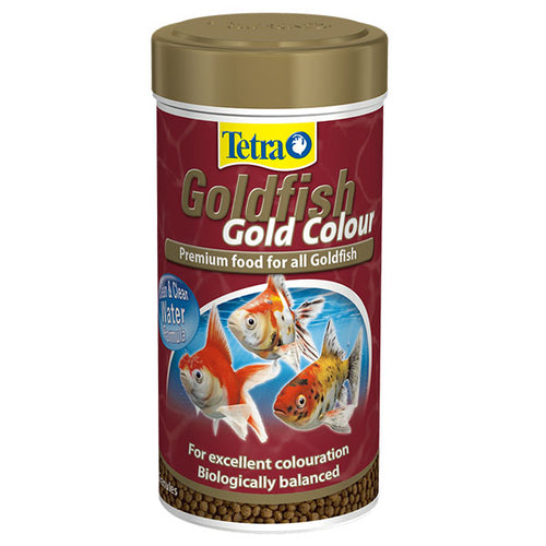 TETRA GOLDFISH GOLD COL 250ML - Allsport