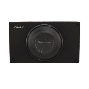 12" – 1500 W Max Power/ 400 W RMS, Single 2W Voice Coil, Rubber Surround - Shallow-Mount Pre-Loaded Enclosure Subwoofer