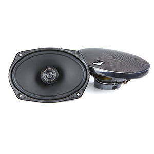 6” x 9” - 2-way, 330w Max Power, 26mm Polyester Dome, Aramid Fiber IMPP Cone, Swivel Tweeter - Coaxial Speakers (pair)