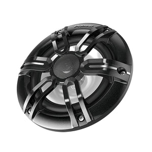 6.5″ Marine 2-Way Speaker with 250 Watts Max and Sports Grille Design
