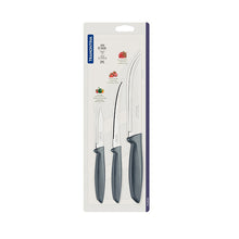 Load image into Gallery viewer, TRAMONTINA Knife Set with SS Blades 3(Pcs)
