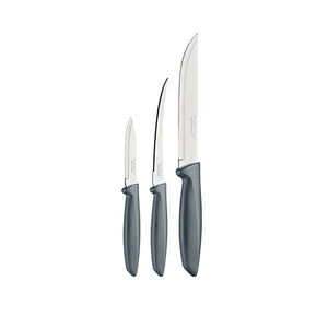 TRAMONTINA Knife Set with SS Blades 3(Pcs)