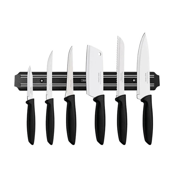 TRAMONTINA 7pcs Knives Set (magnetic knife holder)