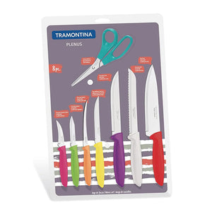 TRAMONTINA 8 Pcs Knife Set (blister packaging)