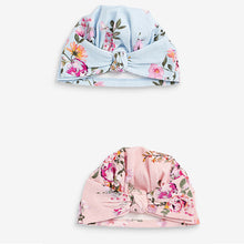 Load image into Gallery viewer, Baby Turbans With Bow 2 Pack (0mths-18yrs)
