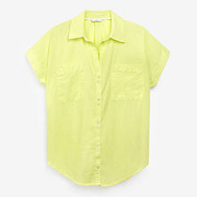 Load image into Gallery viewer, Yellow Short Sleeve Shirt

