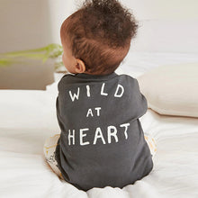 Load image into Gallery viewer, Grey Mono Lion Oversized T-Shirt And Leggings Baby Set (0mth-18mths)
