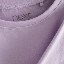 Load image into Gallery viewer, Lilac Purple Long Sleeve Cotton T-Shirt (3mths-6yrs)
