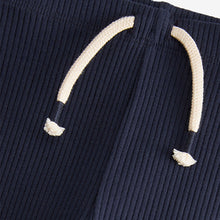 Load image into Gallery viewer, Navy Blue Rib Jersey Leggings (3mths-6yrs)
