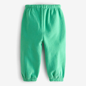Bright Green Jogger Soft Touch Jersey (3mths-5yrs)