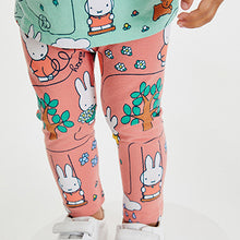 Load image into Gallery viewer, Green/Orange Miffy Cotton T-Shirt And Leggings Set (3mths-6yrs)

