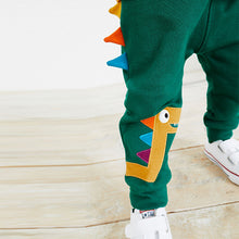 Load image into Gallery viewer, Yellow/ Green Long Sleeve Appliqué T-Shirt And Joggers Set (3mths-6yrs)
