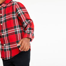 Load image into Gallery viewer, Red Tartan  Check Shirt (3mths-6yrs)
