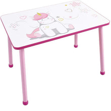 Load image into Gallery viewer, UNICORN Table with 2 chairs for Kids - Allsport
