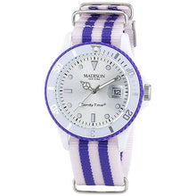 Load image into Gallery viewer, UNISEX QA CANDY TIME SAILOR NYLON PURPLE WATCH - Allsport
