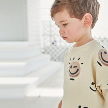 Load image into Gallery viewer, Stone All Over Print Sweatshirt and Short Jersey Set (3mths-5yrs)
