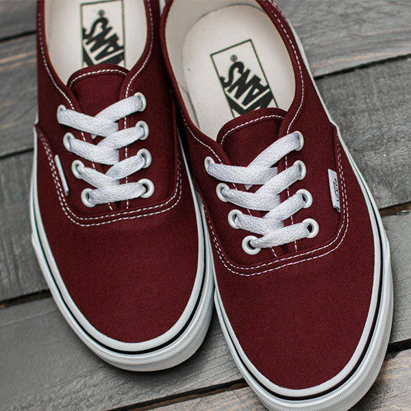 VANS AUTHENTIC MAD BROWN/WHITE SHOES - Allsport