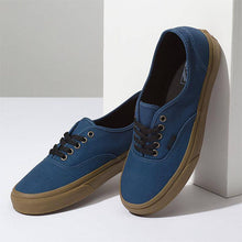 Load image into Gallery viewer, VANS AUTHENTIC GUM OUTSOLE BLUE SHOES - Allsport
